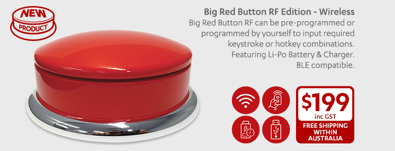 Big Red Button - Wireless Button Controller